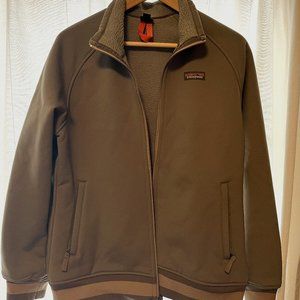 Retro style, soft fuzzy lining, Patagonia utility jacket, size M